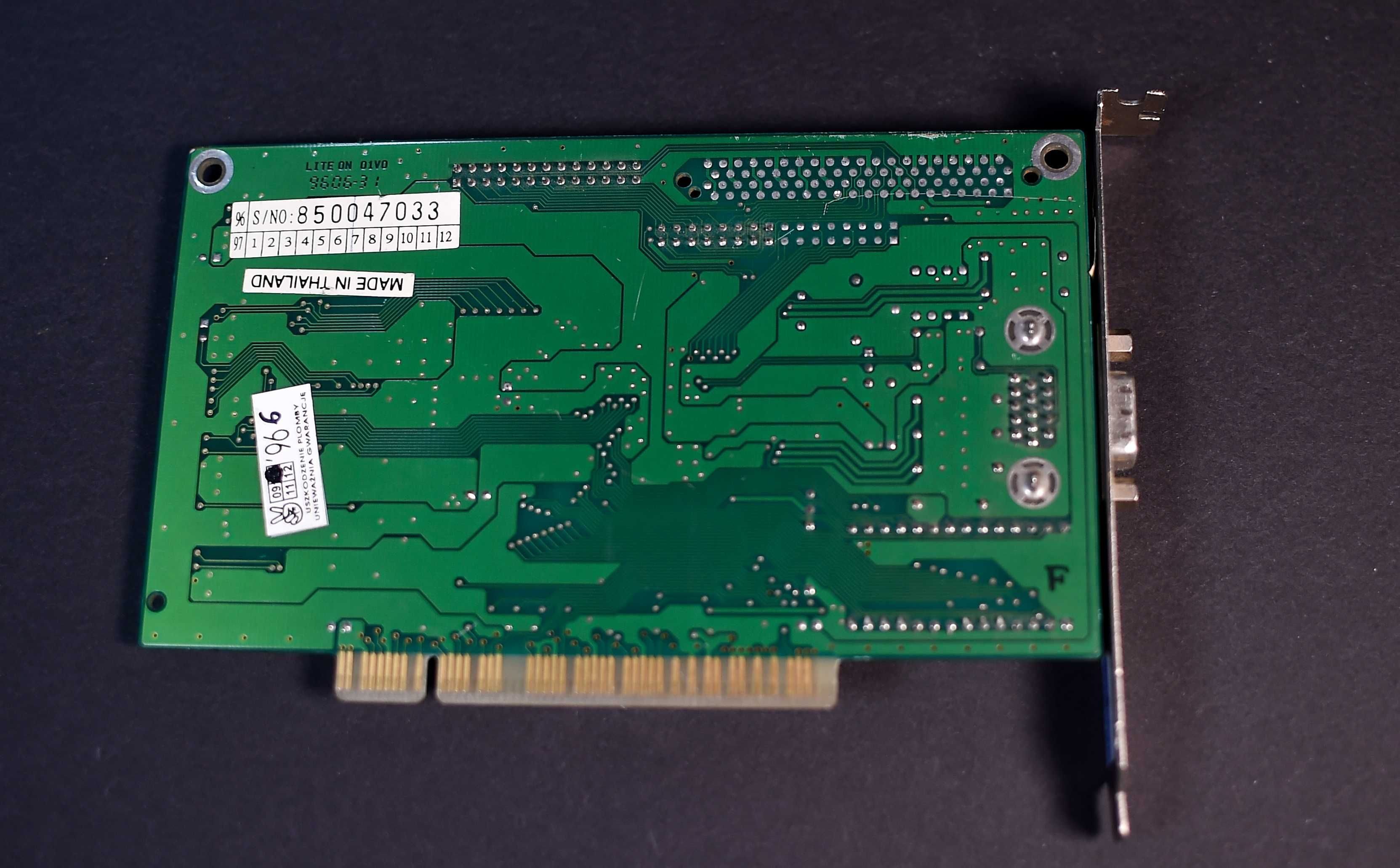 Karta Graficzna # Trident TGUI9680-1 - 1 MB PCI