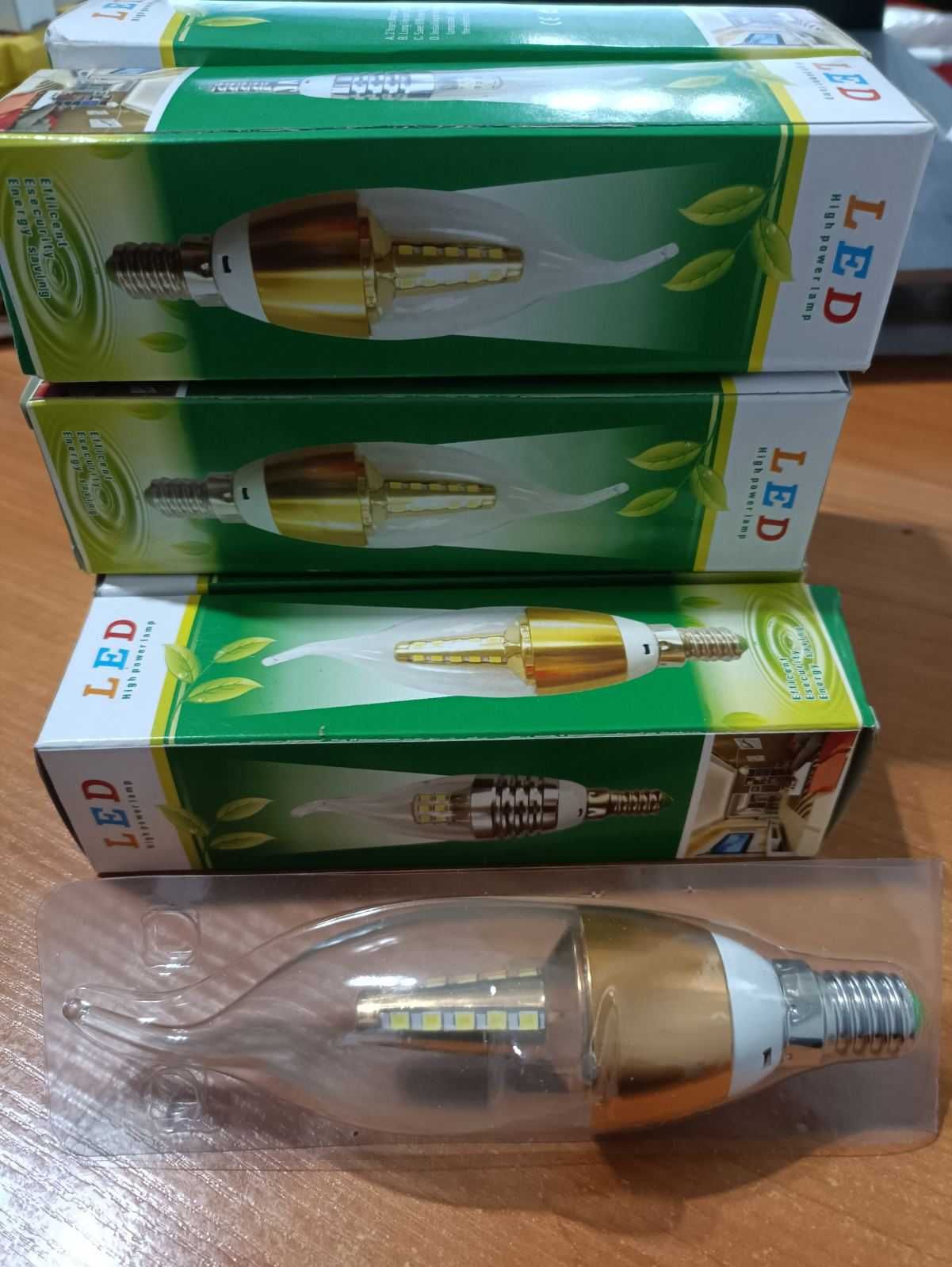 Лампа светодиодная e14 LED 5 Вт (цена за 7 штук)