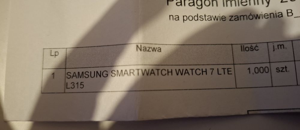 Smartwatch Samsung 7 44 mm LTE