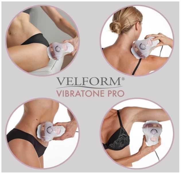 Masażer antycellulitowy, wibracyjny, modelujący, Velform Vibratone Pro