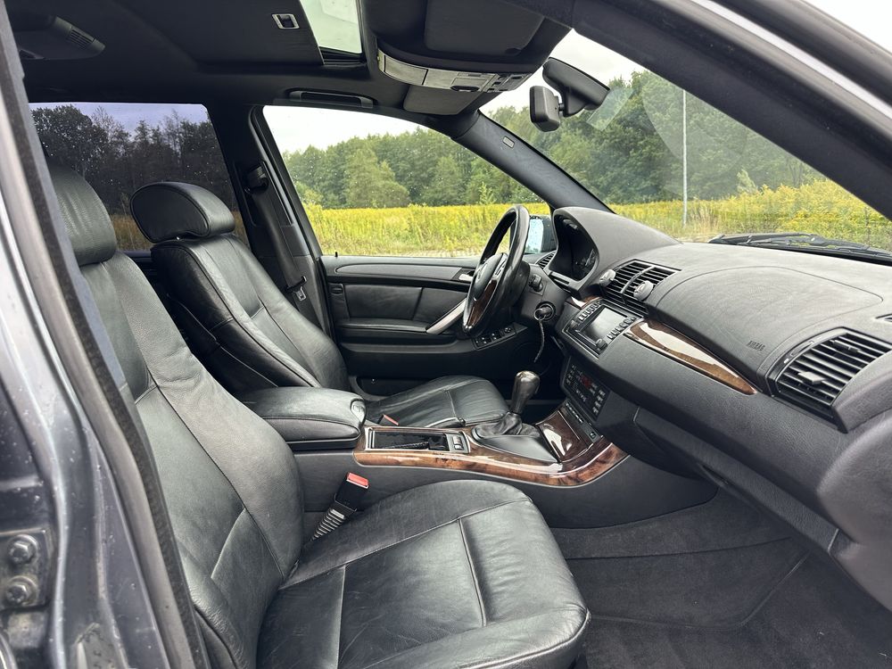 BMW X5 3.0d 184KM Duża Navi! Skóra! Szyber! Pakiet IS! Alu19! 4x4!