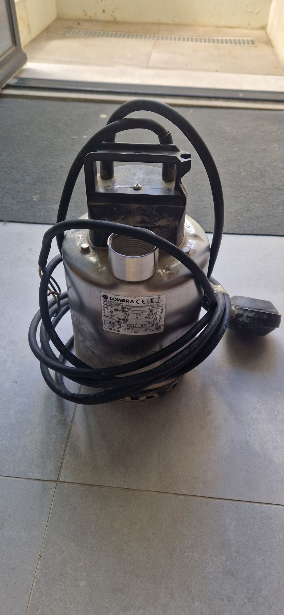 Vendo bomba agua Lowara DOC 7