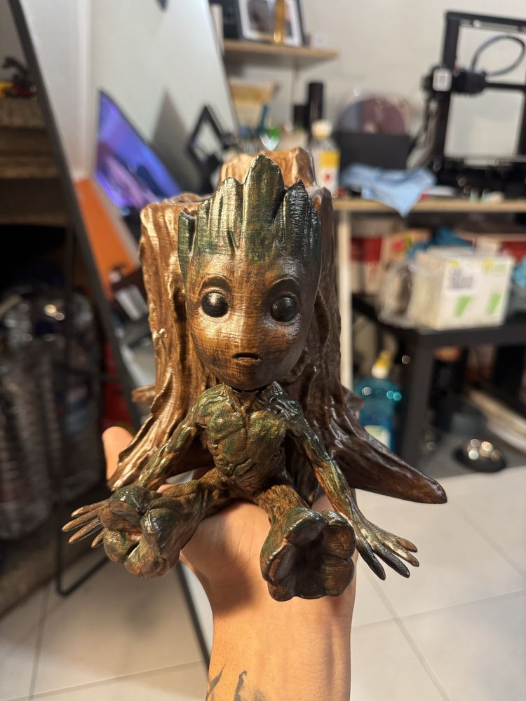 Porta Canetas Baby Groot