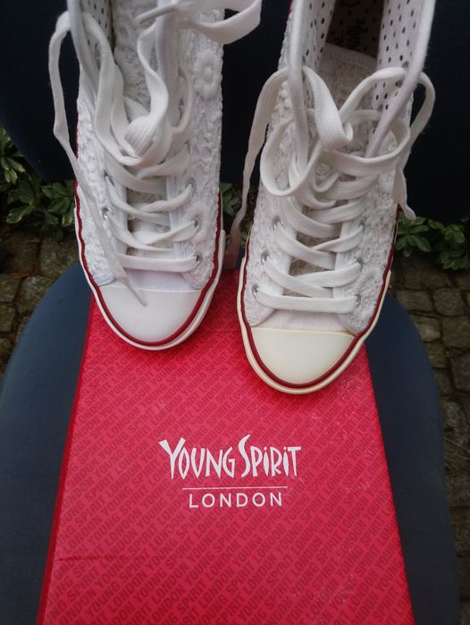 Young spirit London, trampki białe 40