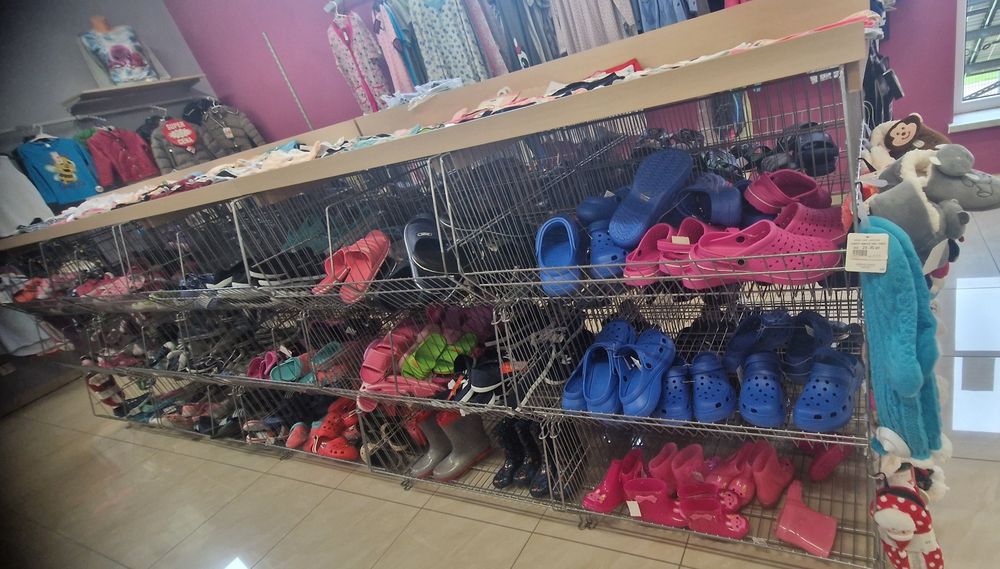 Metalowe kosze nastawne duże do sklepu magazynu