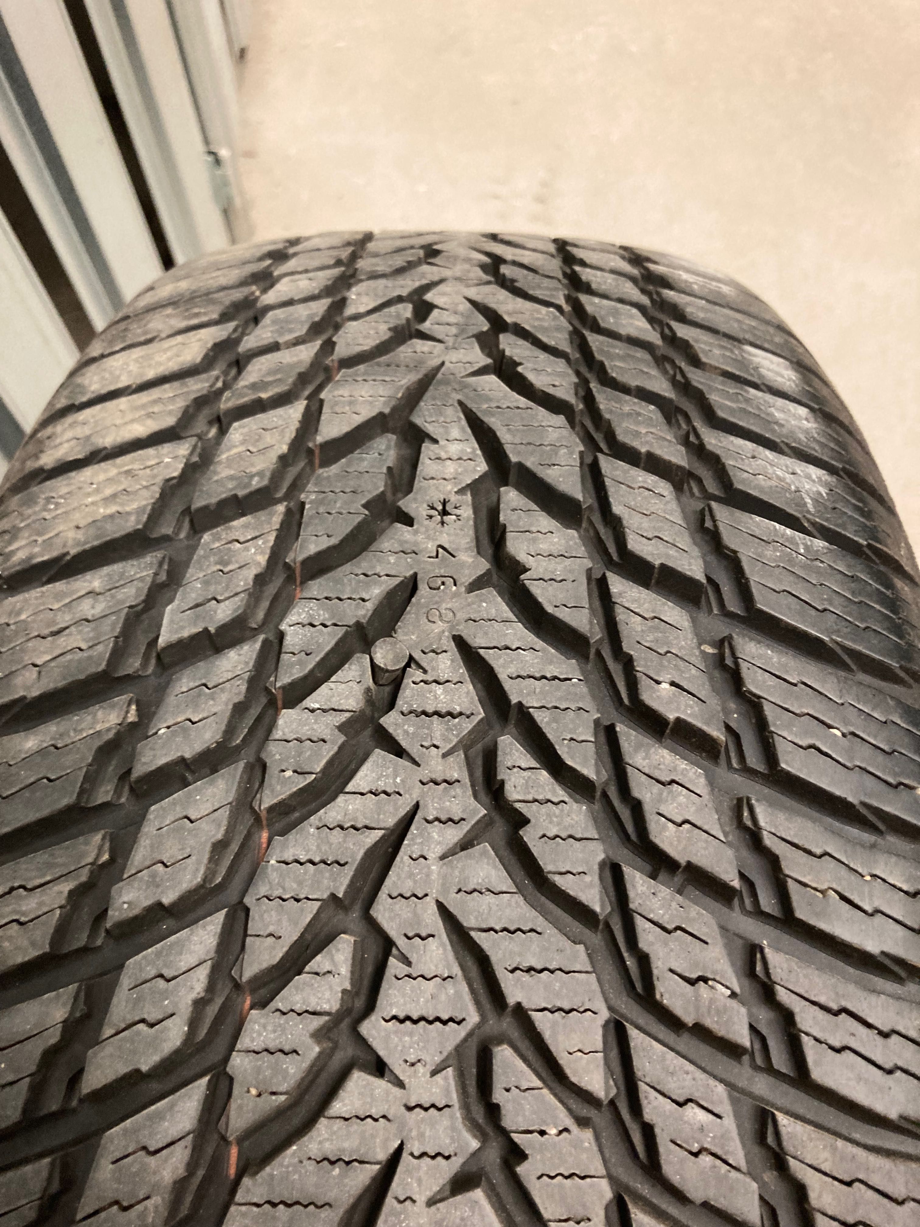 Opony zimowe Nokian 215/55 R17 2020r 7mm