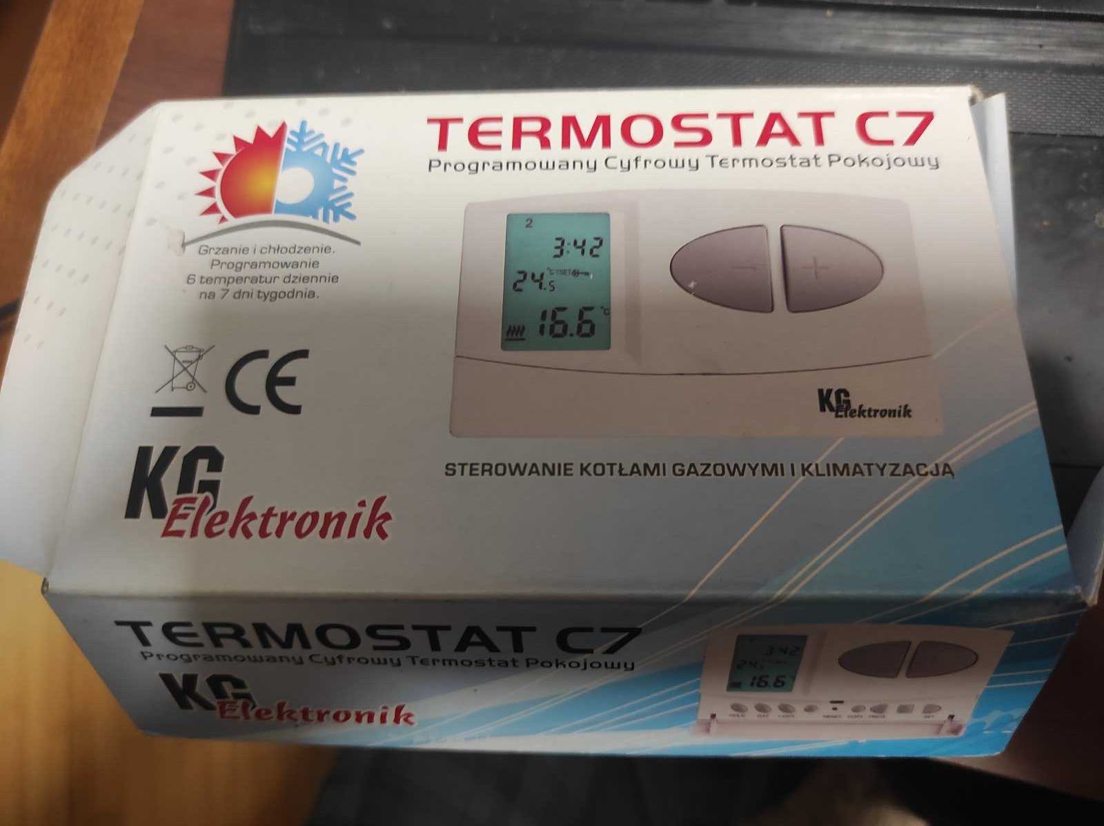Кімнатний терморегулятор KG Elektronik C7  новий