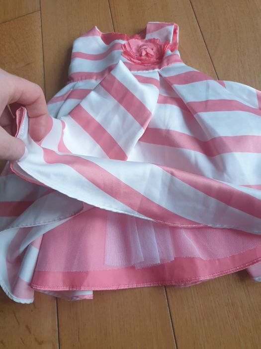 Sukieneczka  satynowa Monsoon 68-74cm