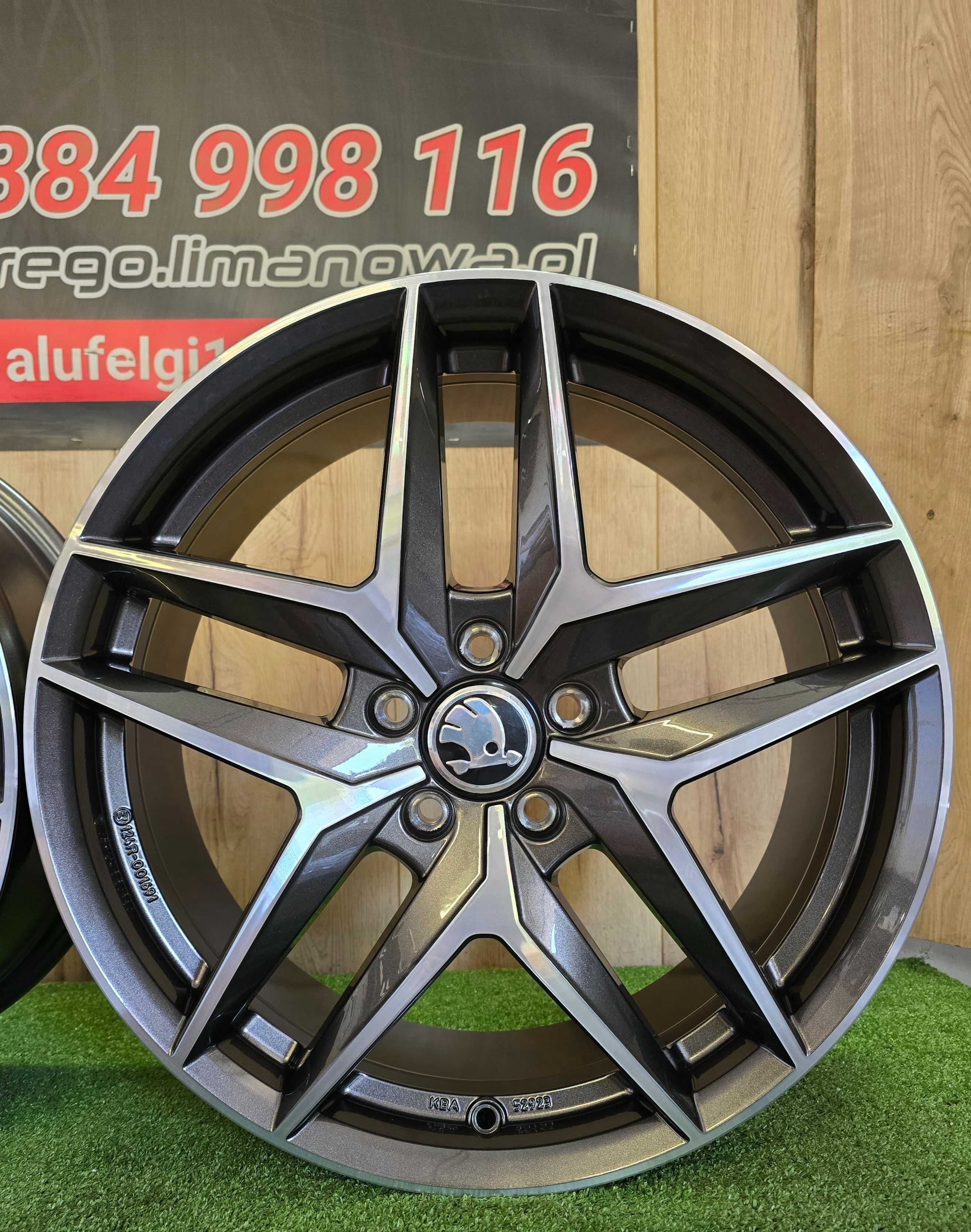 NOWE ALUFELGI SKODA 18x5x112 - Enyaq iV, Kodiaq, Octavia,Superb