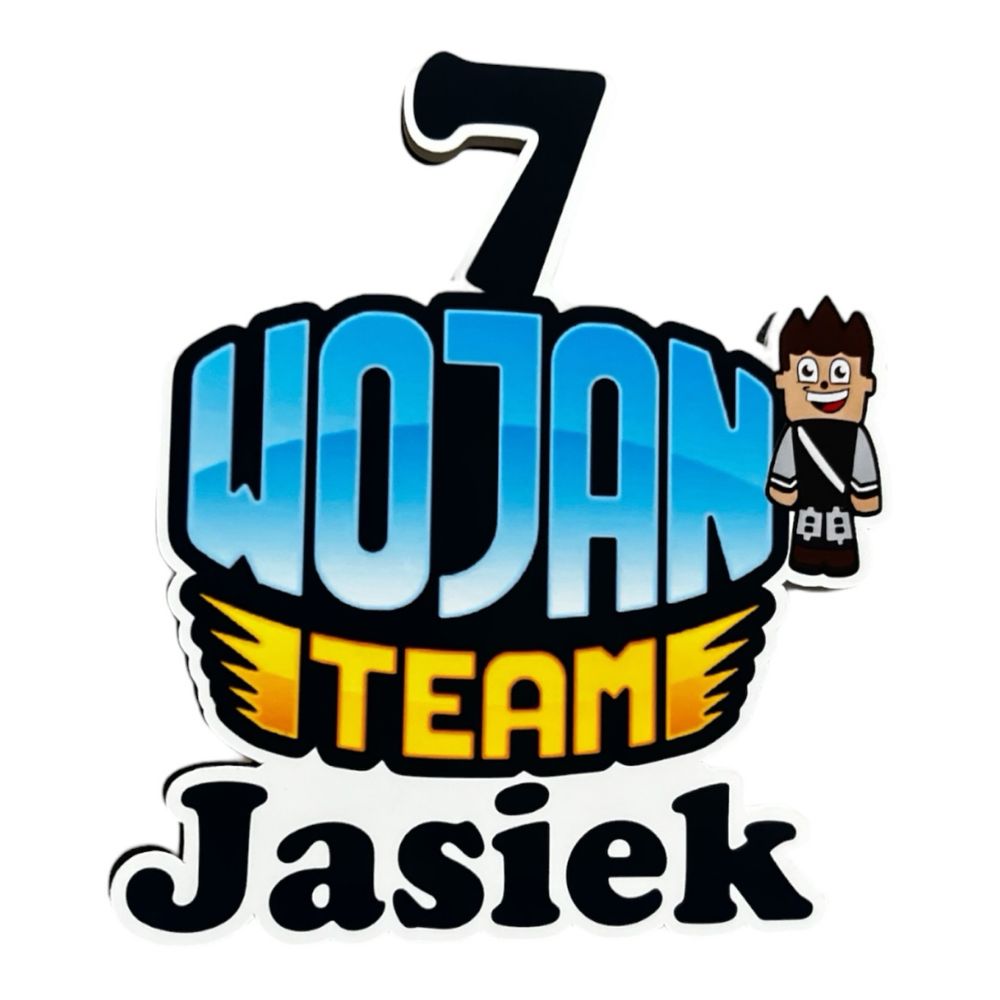 Topper Wojan Team ozdoba na tort