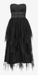 Sukienka koktajlowa tiul gorset ZARA r.36-38 GLAMOUR