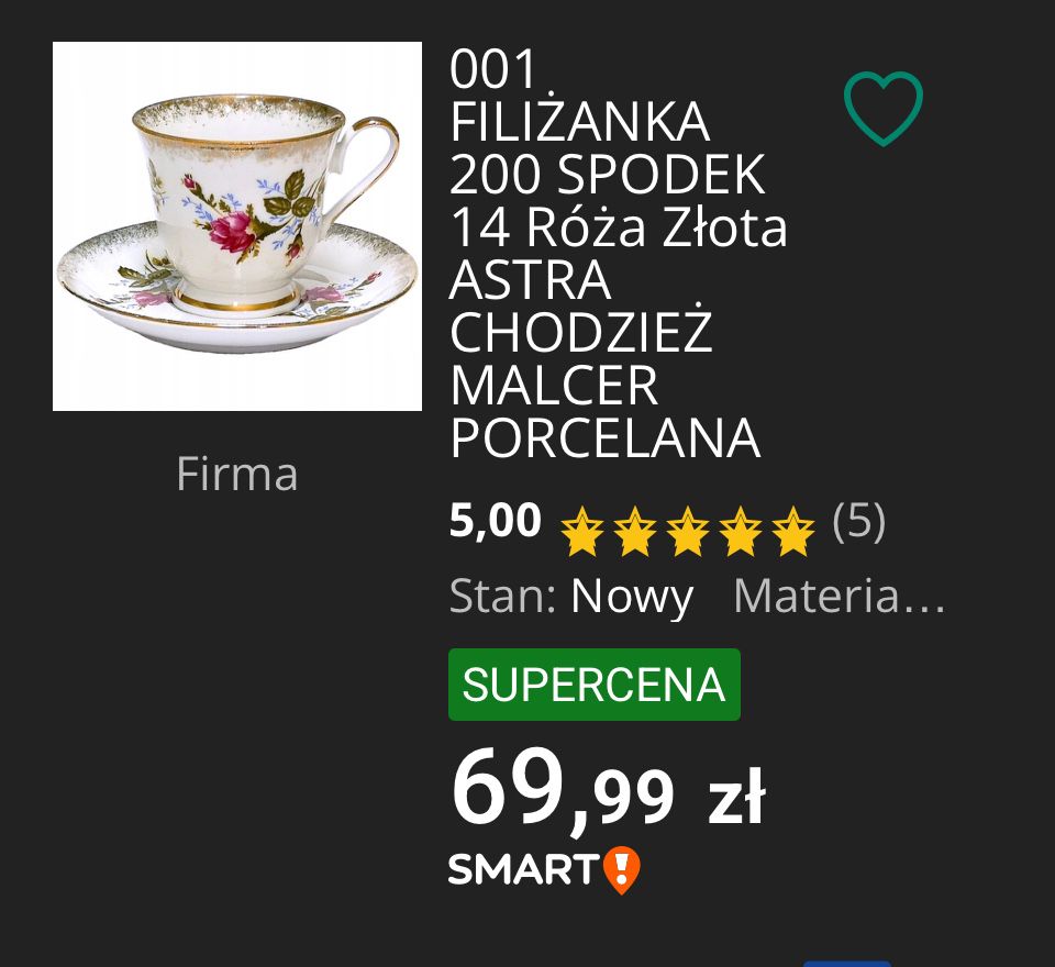 Podstawek z filizanka