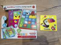 Zabawki gry puzzle dla 2-4 latka