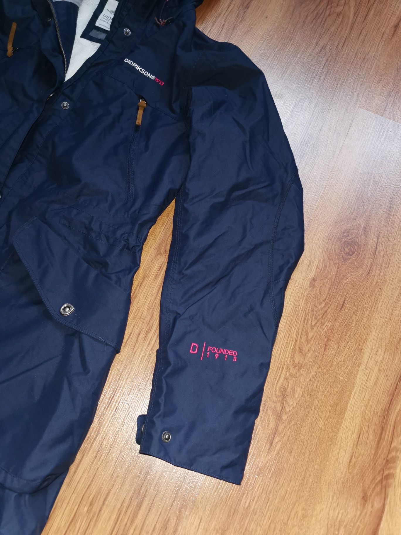 Didriksons 1913 Nora Storm System kurtka parka przeciwdeszczowa M 38