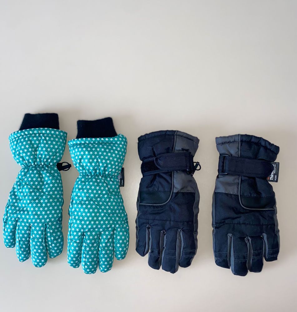 Лыжные теплые рукавицы Crivit 6 и 4,5 перчатки