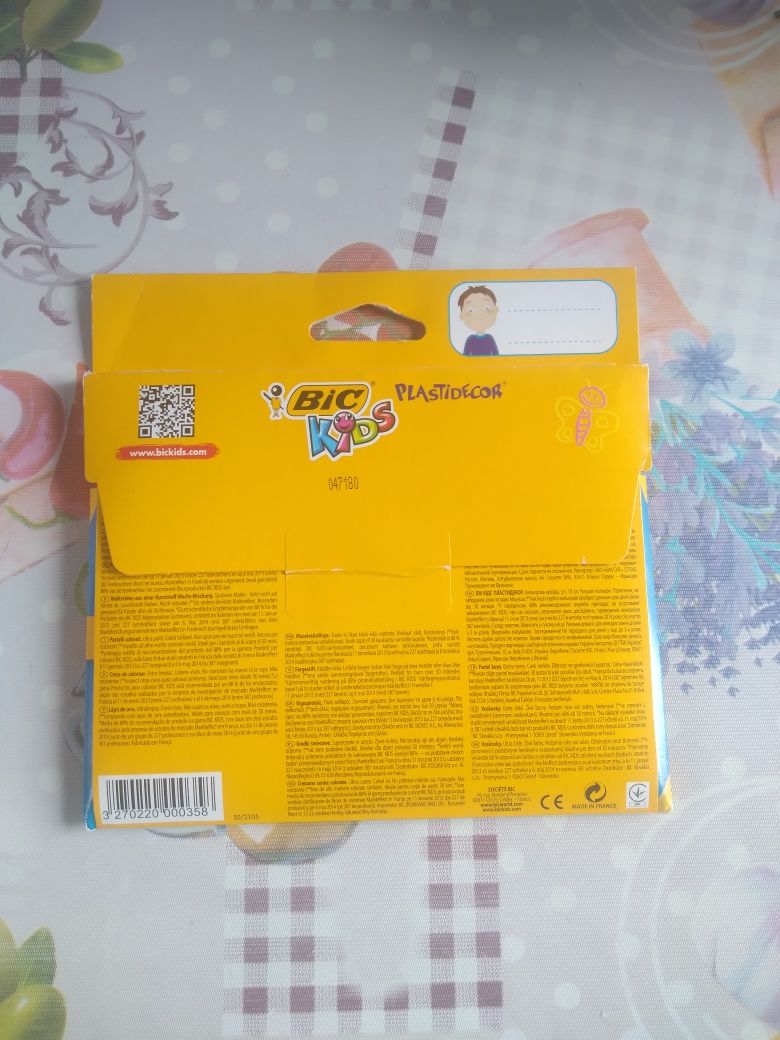 Conjunto de lápis de cera - Bic Kids