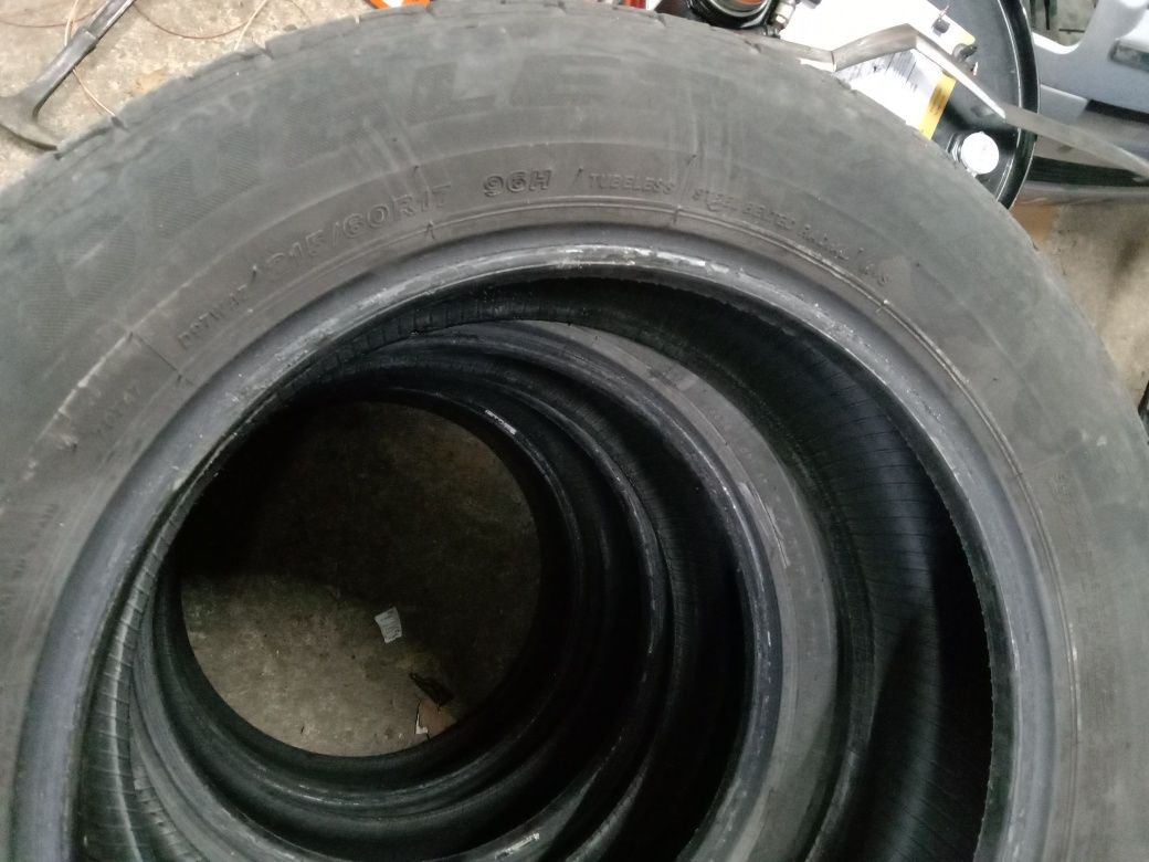 Opony letnie 215/60/17 Bridgestone 19r
