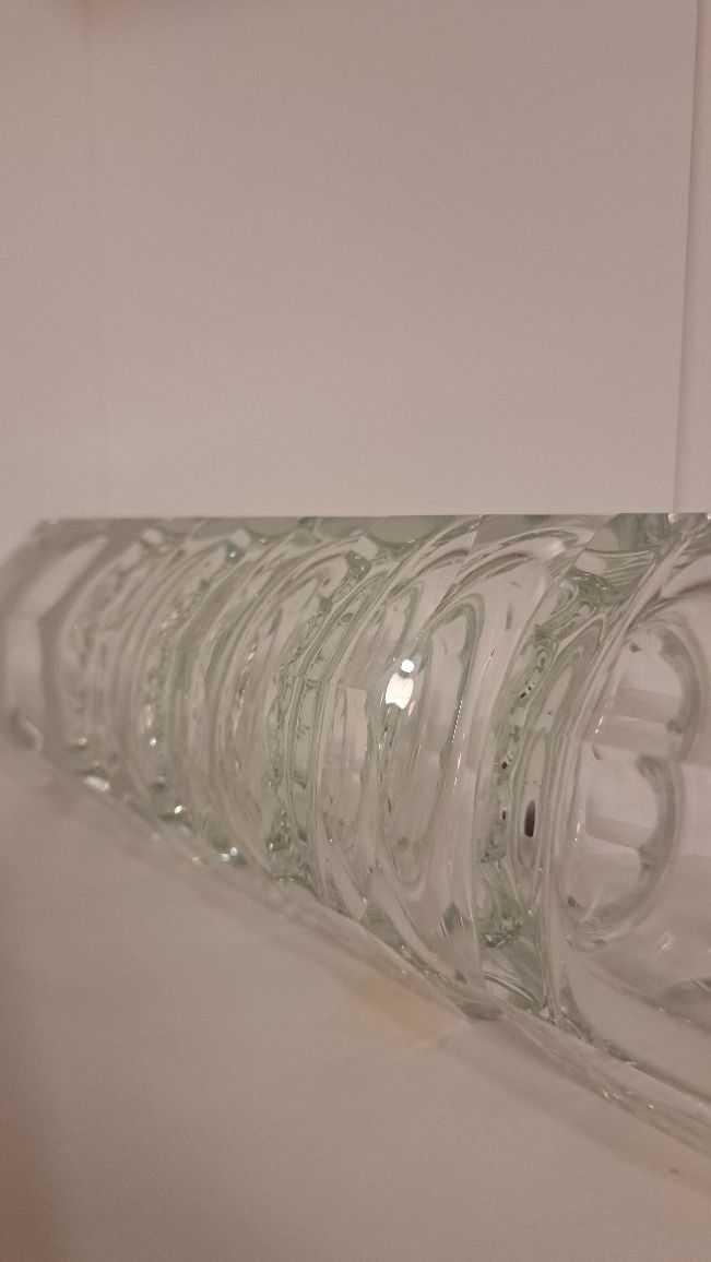 83-D Transparentny ciężki wazon
