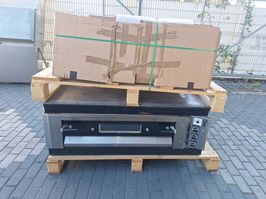 Piec gazowy do pizzy OEM Aligroup jednokomorowy na 9 pizz
