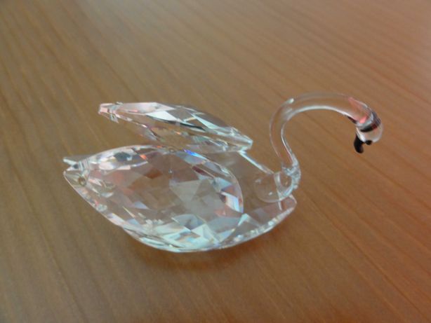Cisne de cristal em miniatura