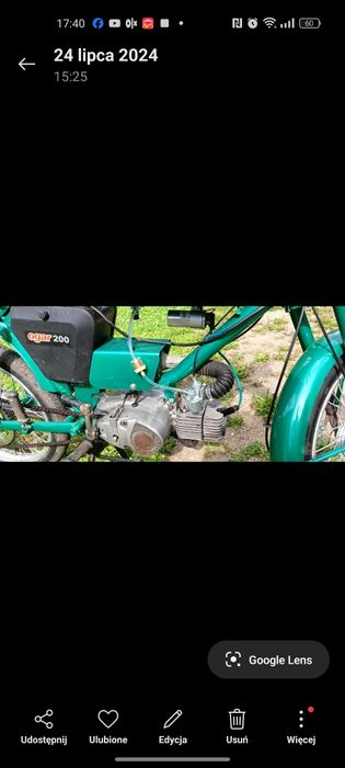 Ogar 200 Romet motorower