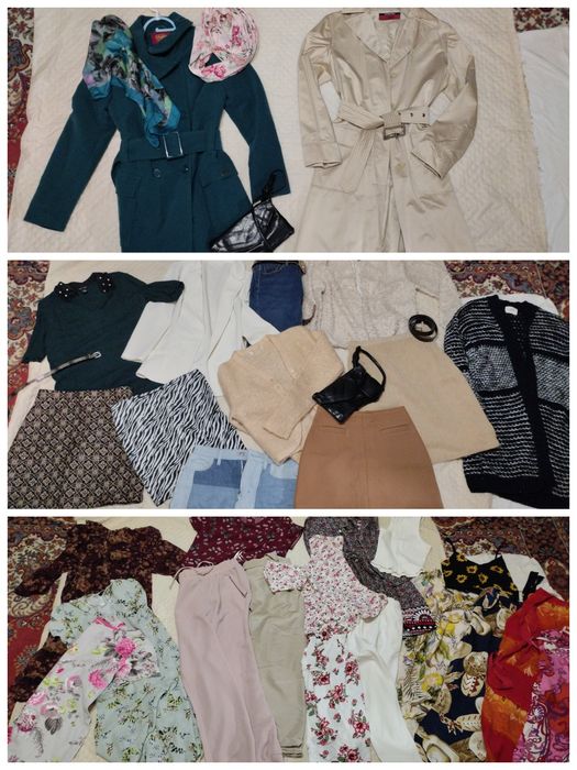 Огромный пакет одежды весна, лето, зима, осень. На девушку Размер S