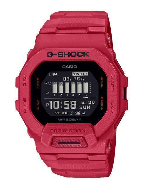 Часы Casio GBD-200RD-4E ! Оригинал! Фирменная гарантия 2 года!