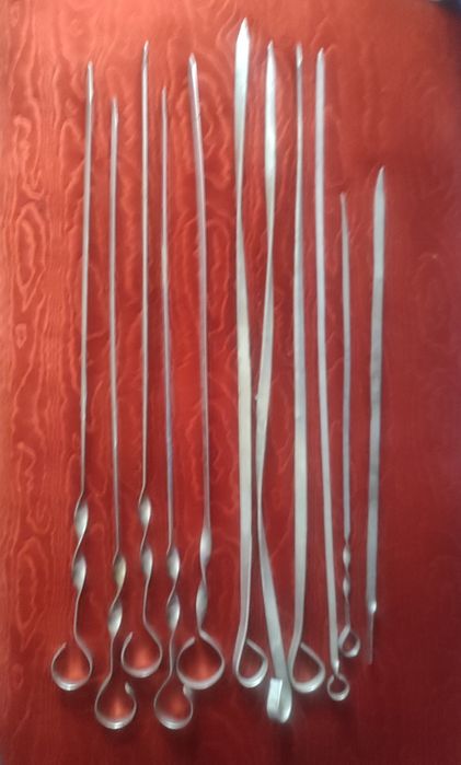 Леза стальні  шампури