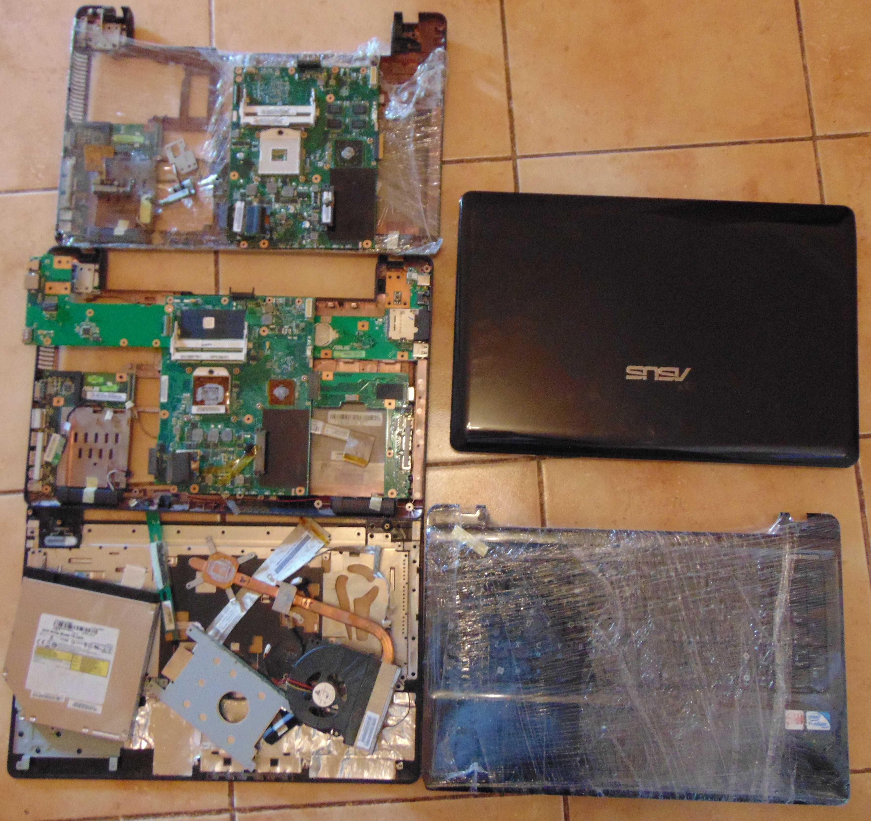 запчасти ноутбука Asus K52 (X52) (разборка)