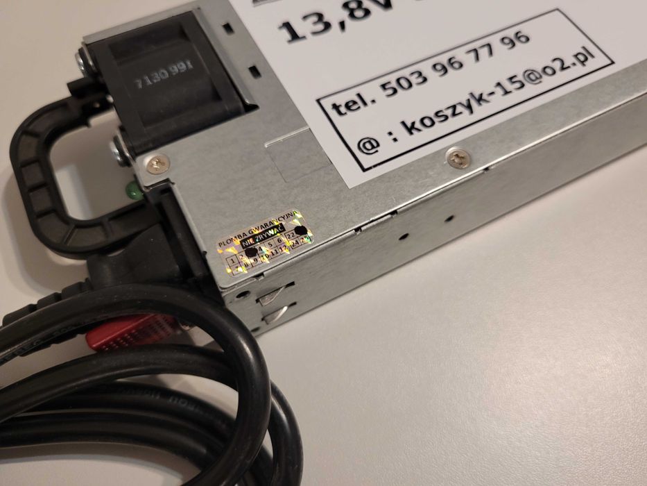 Zasilacz 13,8V 30/35A RADIO KF - CB RADIO / Gwarancja 24M! FV!