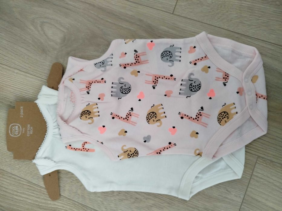 Body niemowlęce 68 dwupak