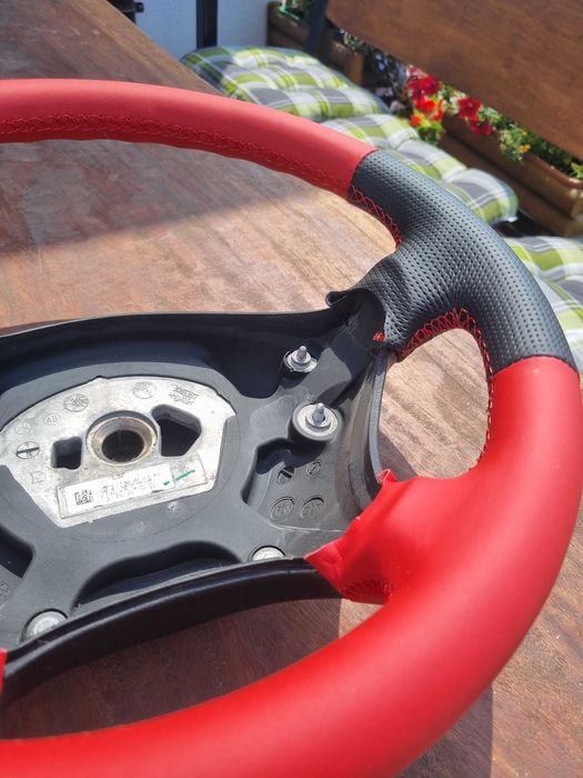 skórzana KIEROWNICA obszywanie, regeneracja wysyłka cały KRAJ