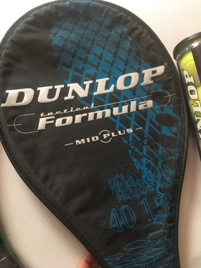 Raquetes NOVAS e bolas Dunlop