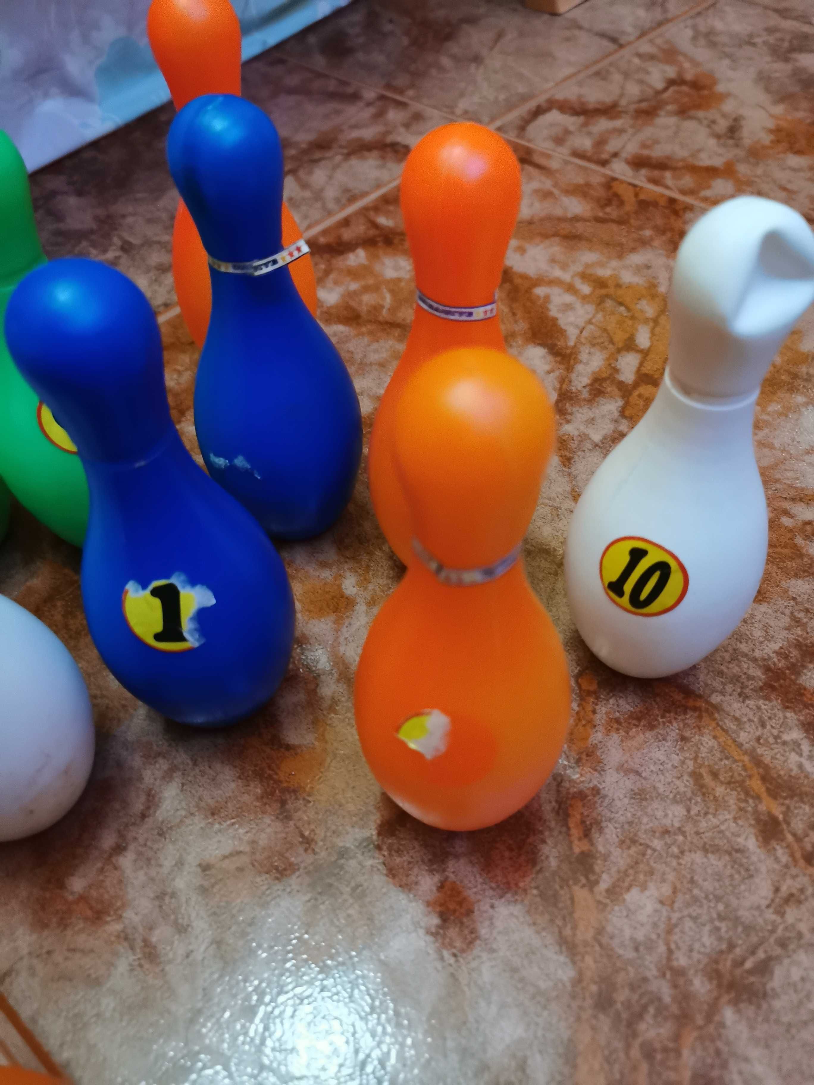 Mini conjunto de bowling usado