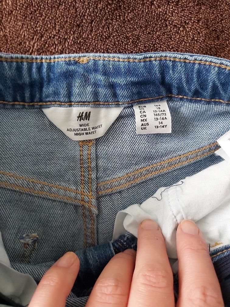 Spodnie jeans H&M 164