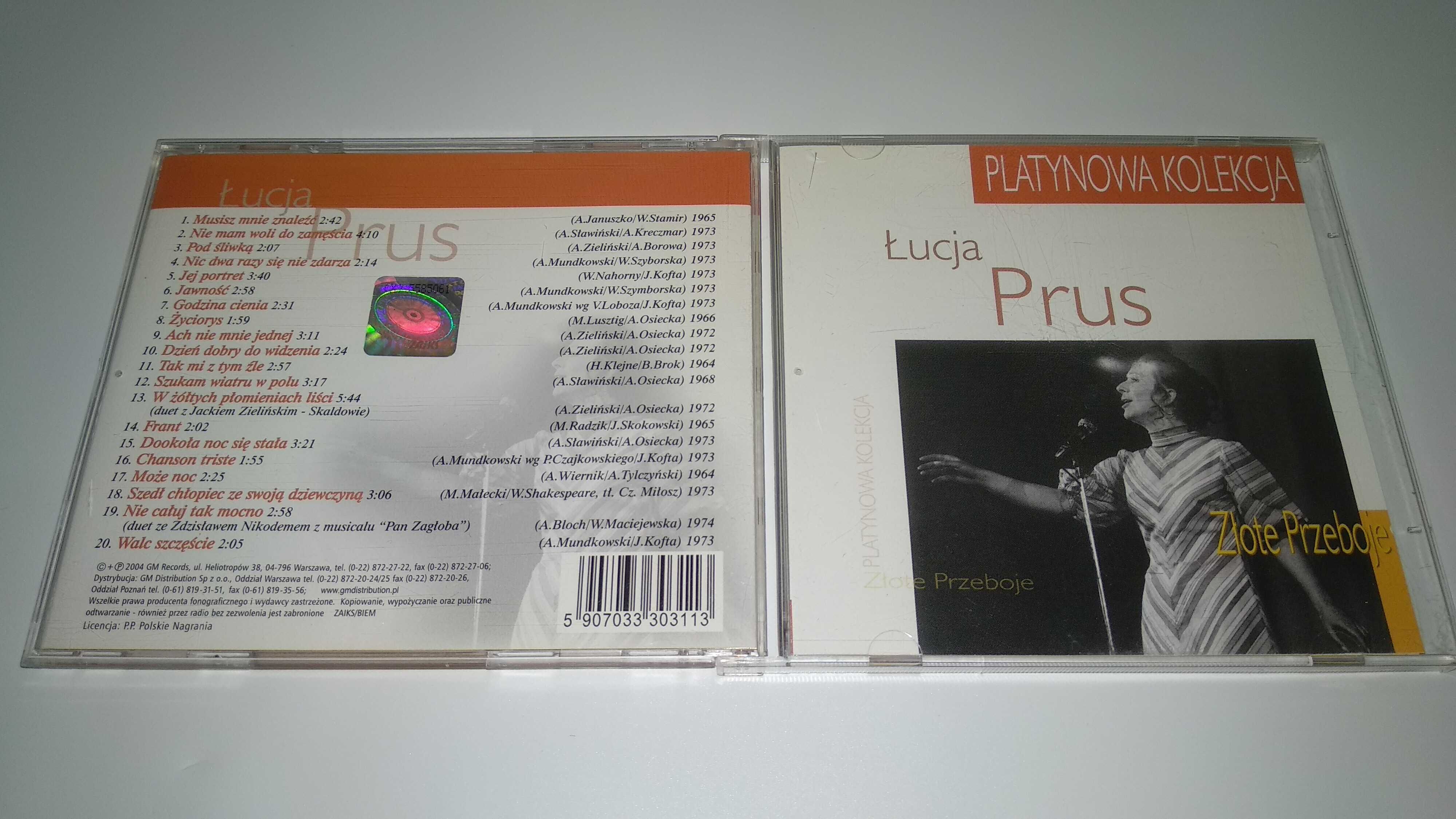 Łucja Prus - Złote Przeboje - Platynowa Kolekcja