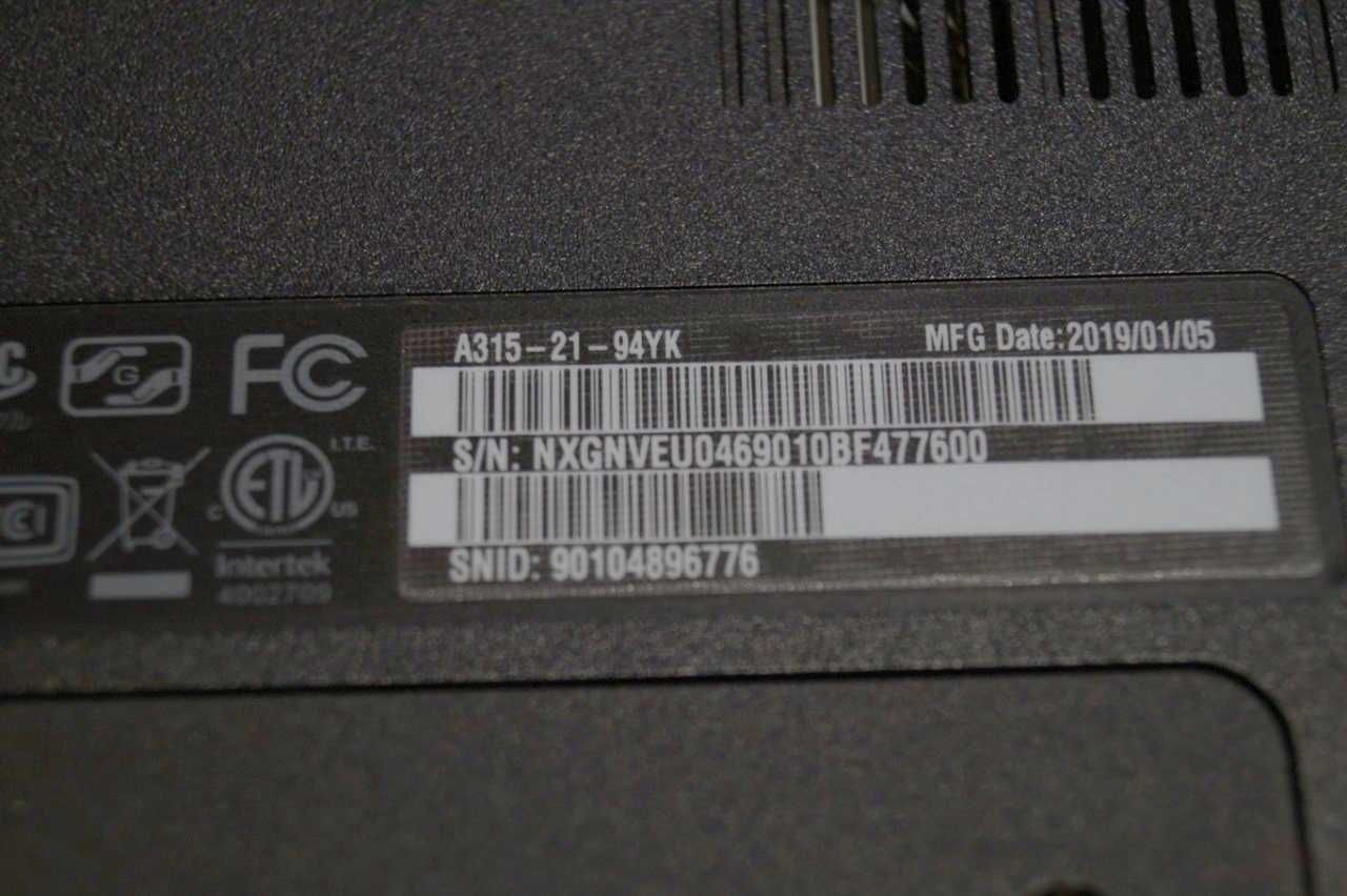 ГАРАНТІЯ Acer (FullHD/AMD A9 9420e/RAM 8ГБ/HDD 500ГБ/Radeon R5)TVOYO