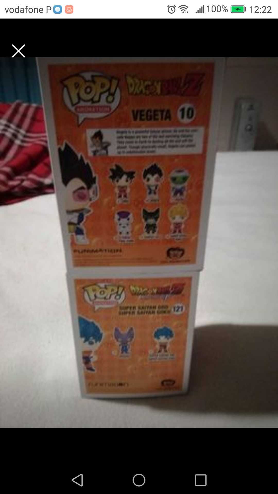 3 Funko Pops Dragon Ball 10€ tudo