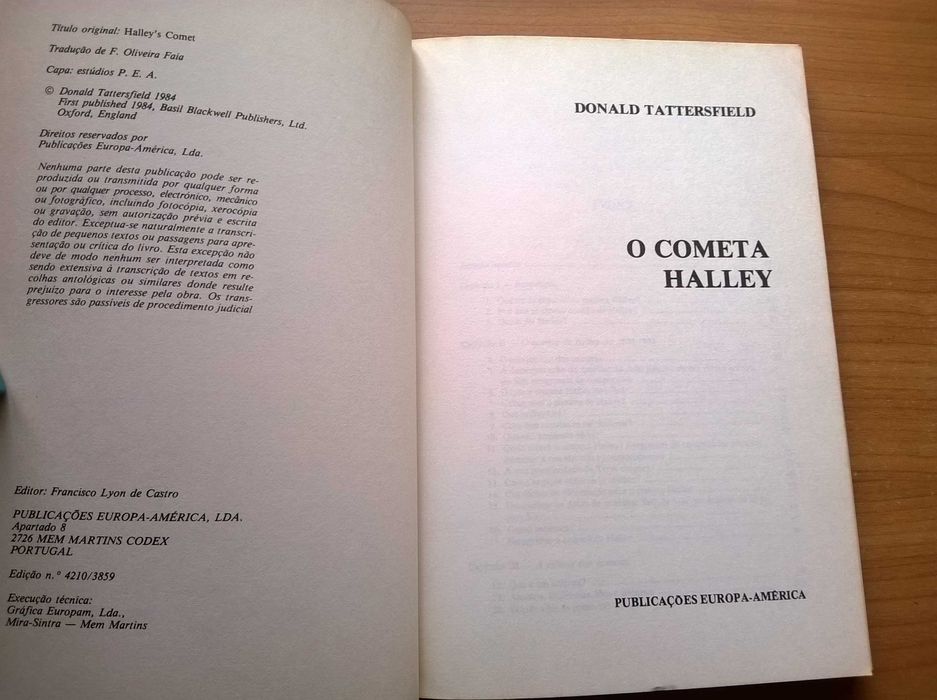 O Cometa Halley - Donald Tattersfield