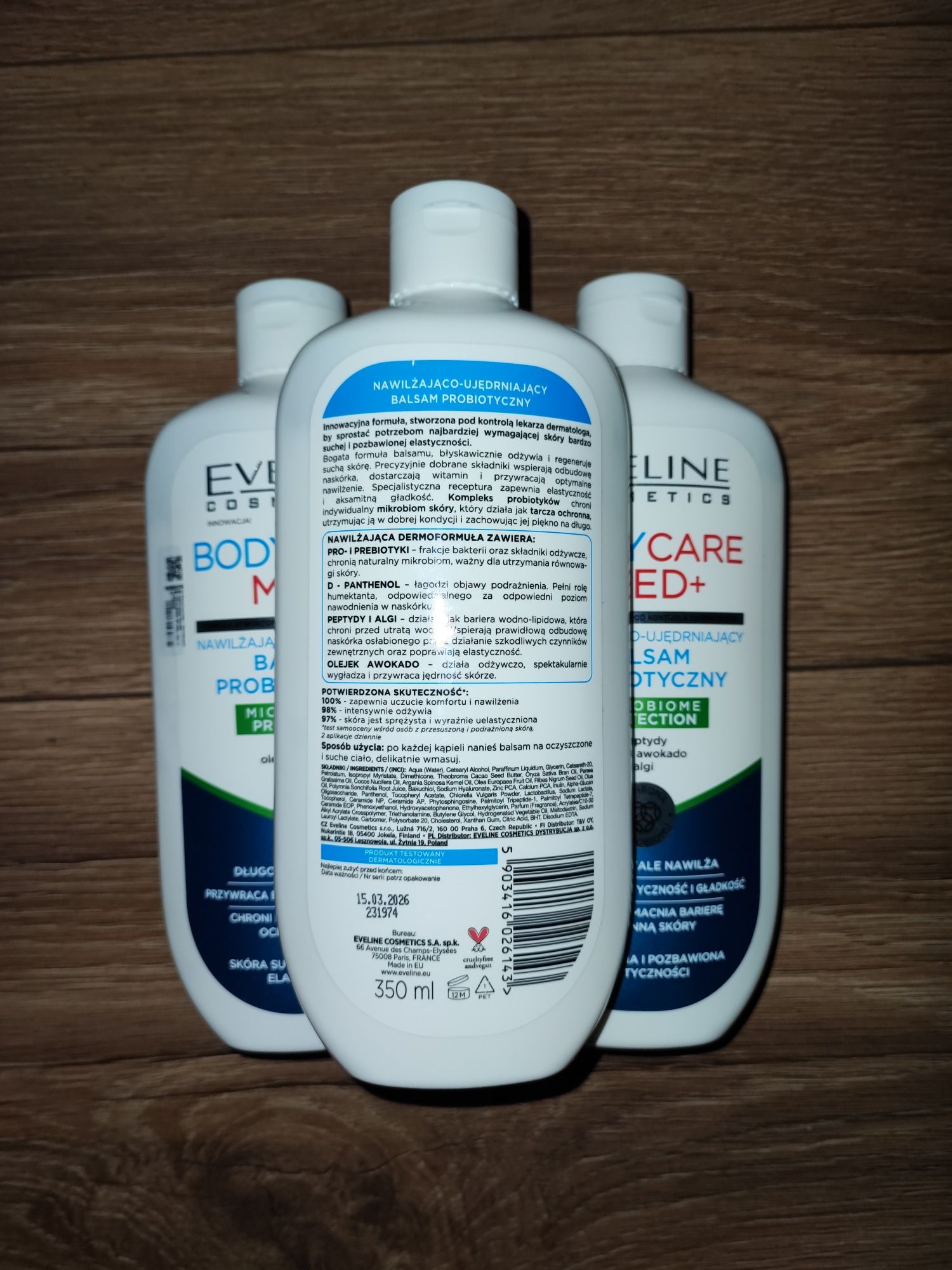 Balsam probiotyczny Eveline  3 sztuki
