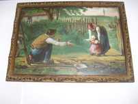 Obrazki. Obraz(ek) w ramce z roku 1901. Starocie