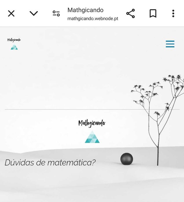 Explicações de matemática 1° ao 12° ano