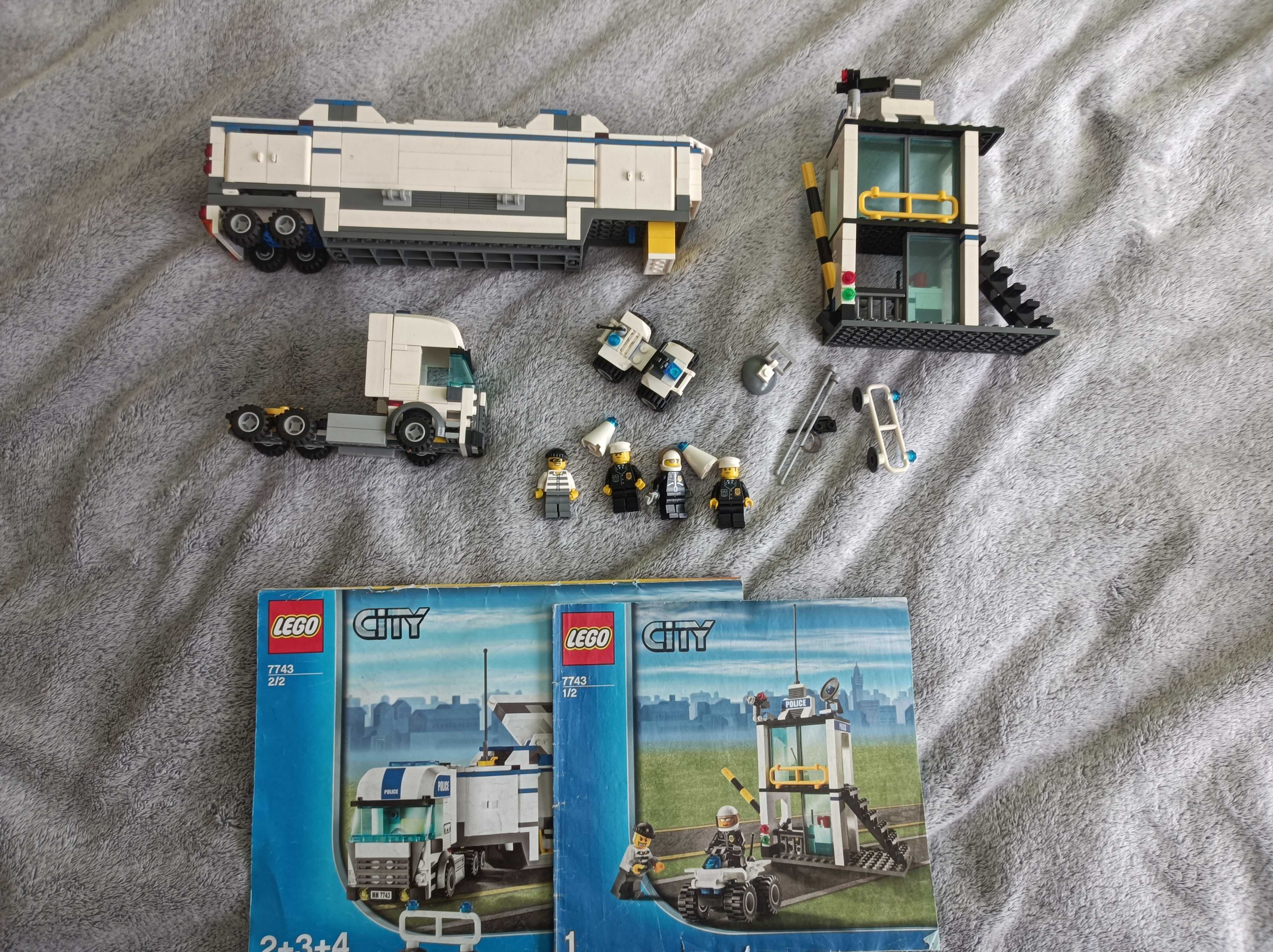 7743 LEGO city ciężarówka policyjna