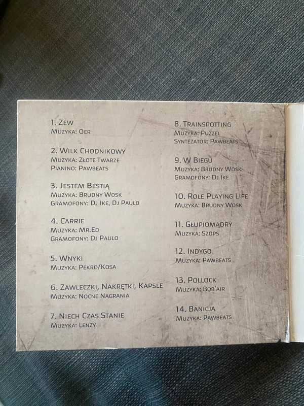 Z autografem, Bisz - Wilk Chodnikowy, płyta CD