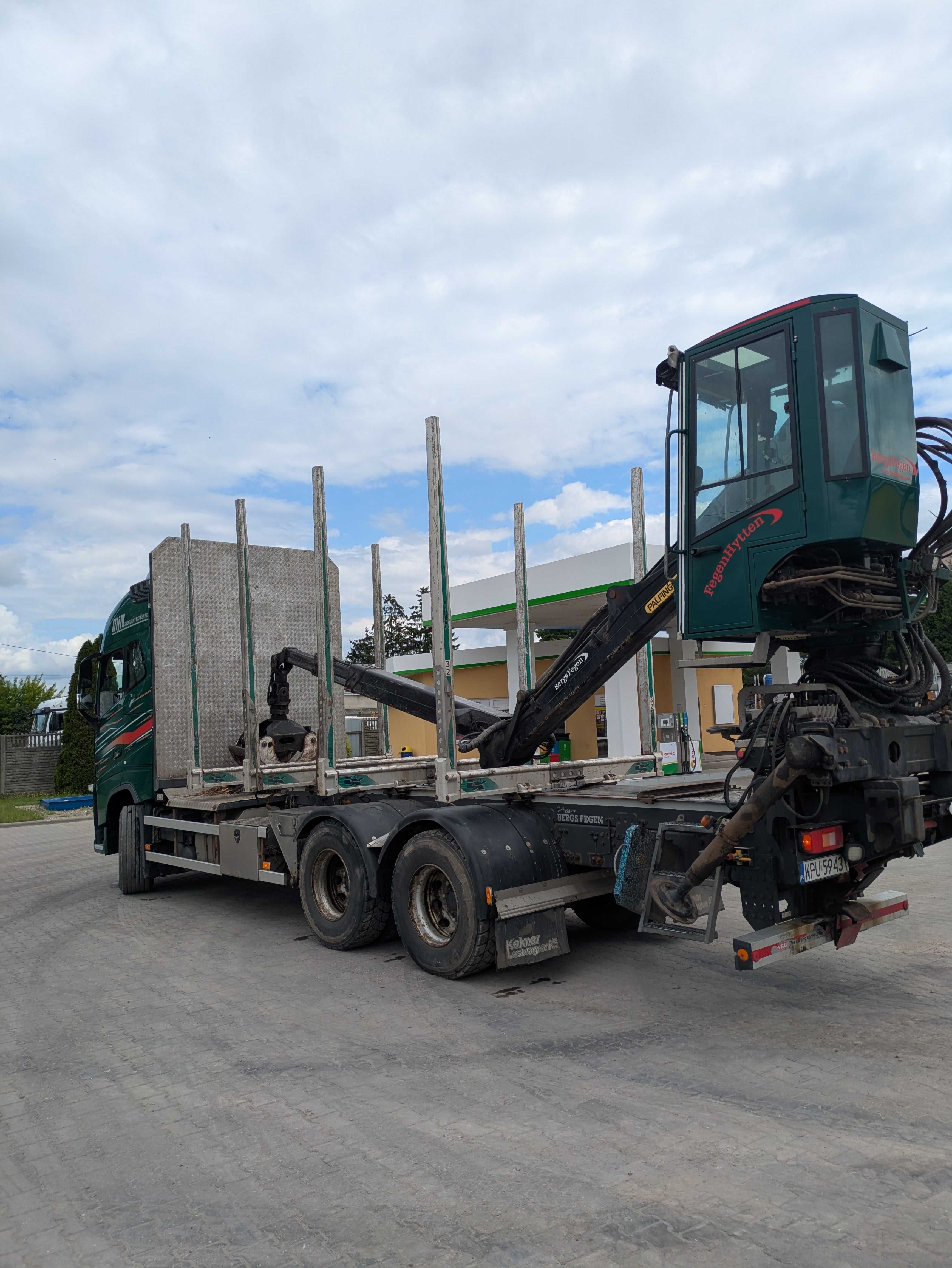 Volvo 6x4, do drewna, do lasu, HDS epsilon 110L