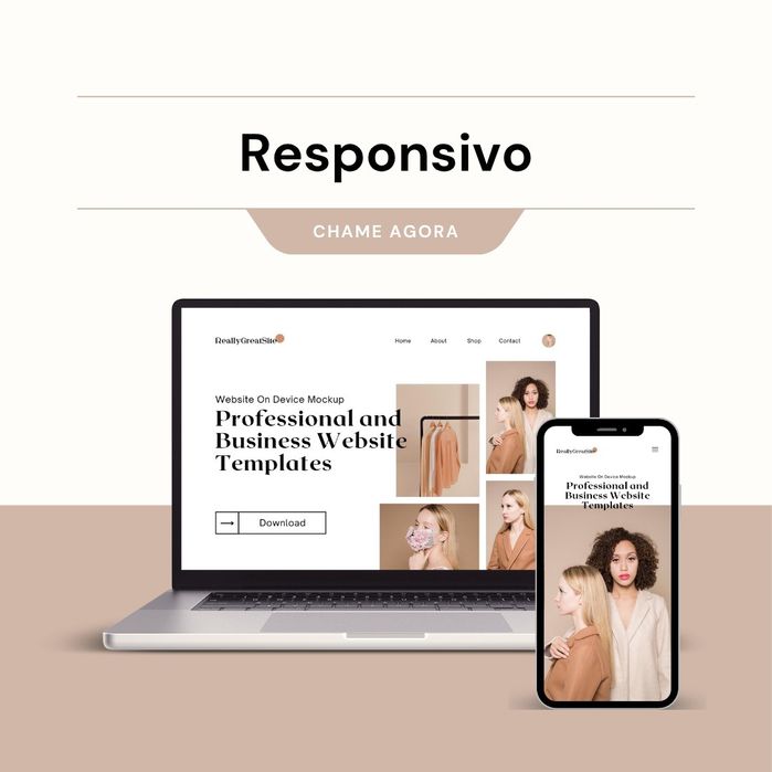 Crio website personalizado