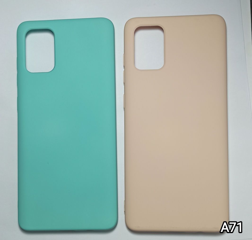 Capa Silky Soft Touch P/ Samsung A71 -Div. Cores- 24h