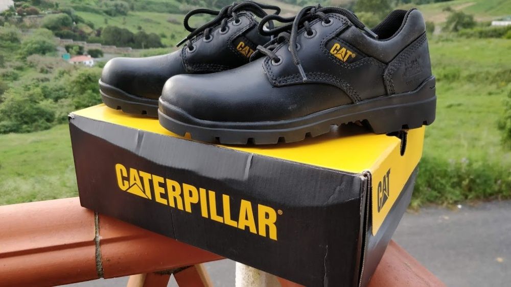 Sapatos de protecção CAT RIG S1 Preto Nº 41 - Novos