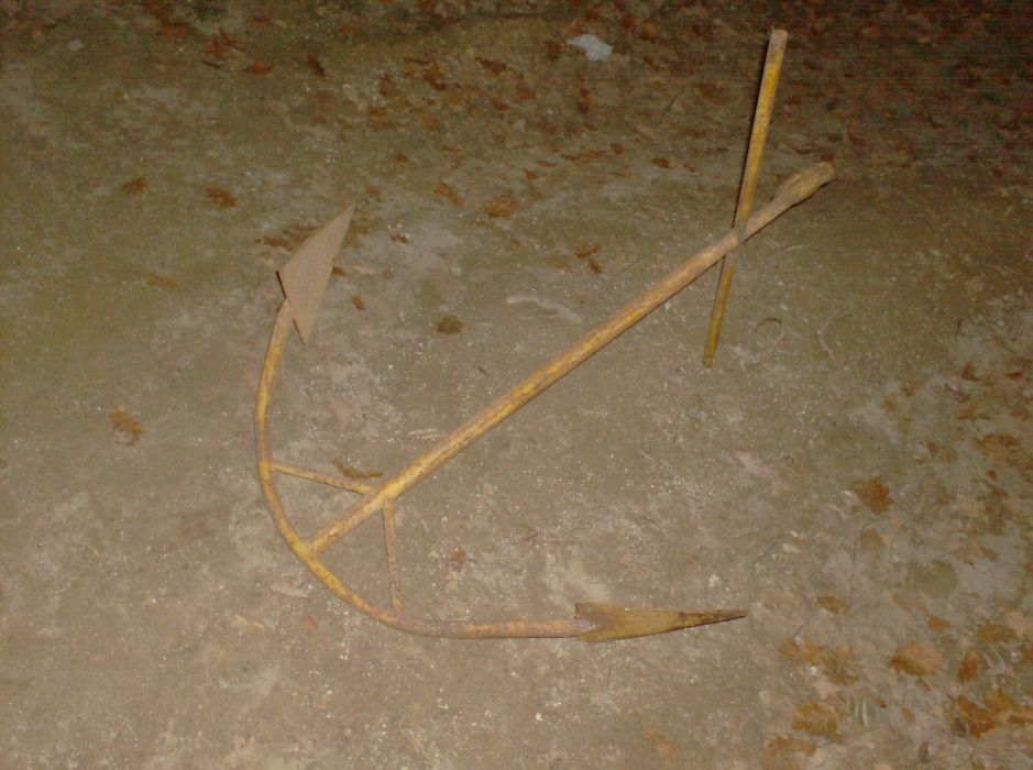 ancora antiga para jardim