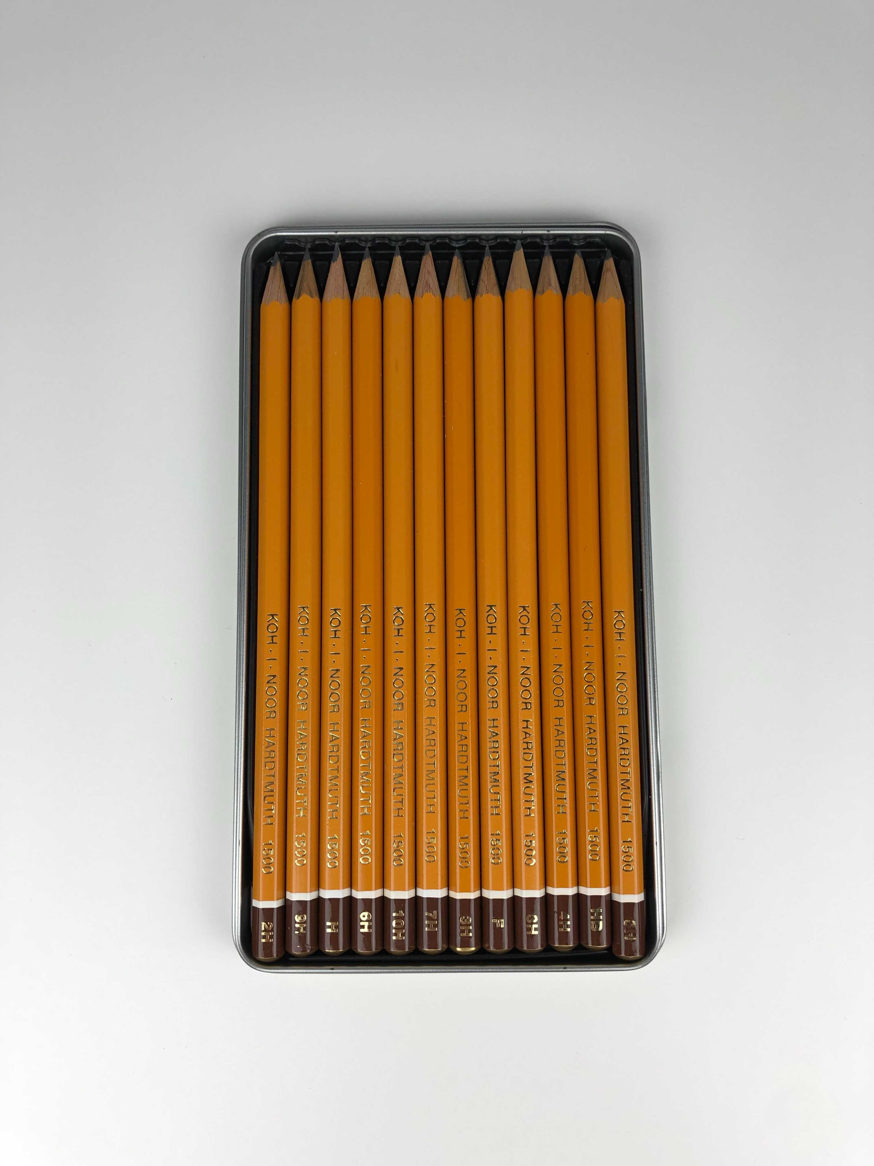 Zestaw Ołówków 1500 Technic HB-10H - Koh-I-Noor - 12 szt.